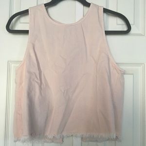 Aerie Pink Crop Top